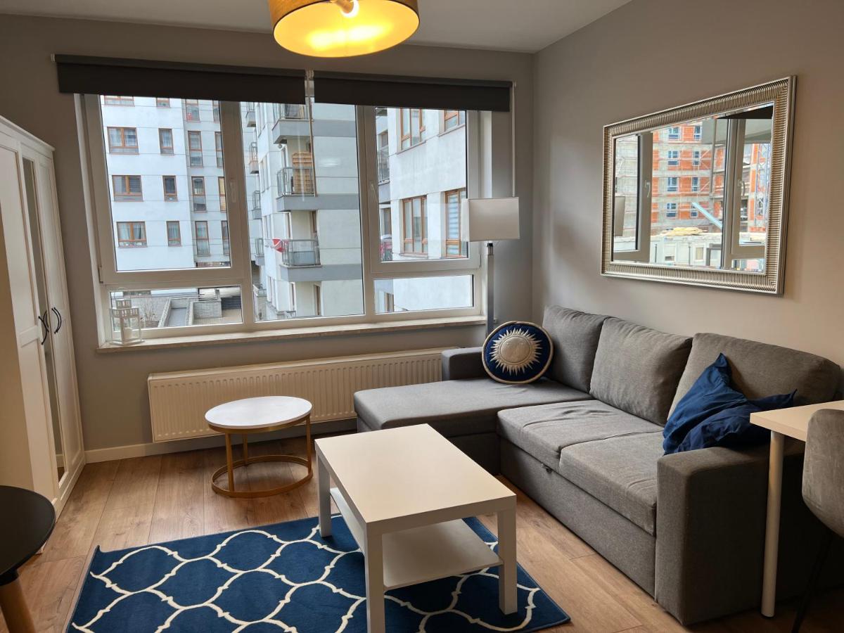 Krakowska Blue Studio Free Parking 2 Apartment Warsaw Ngoại thất bức ảnh