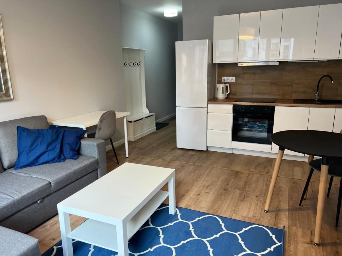 Krakowska Blue Studio Free Parking 2 Apartment Warsaw Ngoại thất bức ảnh